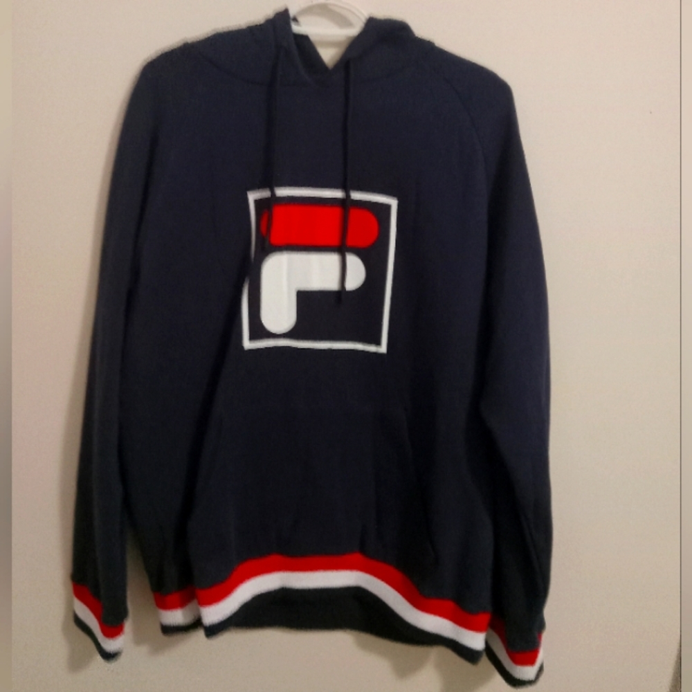 Men's Fila Large navy sweater